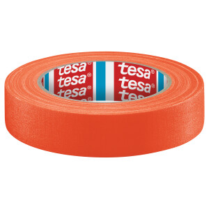 tesaband duct tape, 25m x 19mm, neon orange