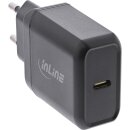 InLine® USB PD Charger Single USB Type-C, Power Delivery, 25W, black