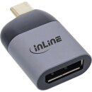 InLine® USB Display Konverter, USB-C Stecker zu...