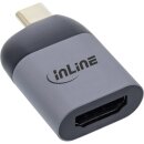 InLine® USB Display Converter, USB Type-C male to HDMI female, 4K60Hz