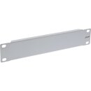 InLine® 10" blind panel, 1U, RAL 7035 grey