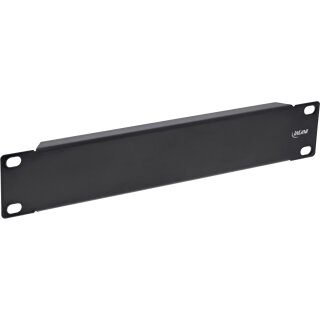 InLine® 10" blind panel, 1U, RAL 9005 black
