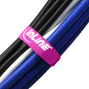 InLine® Cable Strips hook-and-loop 20 x 200mm 10 pcs. pink