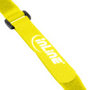 InLine® Klettschlaufen 20x300mm, 10er, gelb