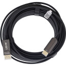InLine® DisplayPort to HDMI AOC converter cable,...
