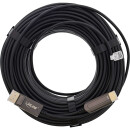 InLine® DisplayPort to HDMI AOC converter cable, 4K/60Hz, black, 25m