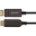 InLine® DisplayPort zu HDMI AOC Konverter Kabel, 4K/60Hz, schwarz, 50m