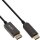 InLine® DisplayPort to HDMI AOC converter cable, 4K/60Hz, black, 20m