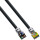 InLine® Patch cable, U/UTP, Cat.6A, halogen-free, AWG23 copper, black, 15m