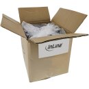 70er Bulk-Pack InLine® Patchkabel, SF/UTP, Cat.5e, grau, 1,5m