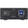 InLine® USB 3.2 Gen.1 Hub, 7 Port, Aluminiumgehäuse, schwarz, mit 2,5A Netzteil