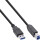 InLine® USB 3.2 Gen.1 7 Port Hub Aluminium Case with 2.5A Power Supply black