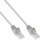 InLine® Patch Cable U/UTP Cat.5e AWG26 grey 10m, special latching nose protection