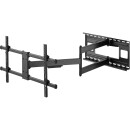 InLine® XL-Arm Full-Motion TV Wall Mount, for 43"-80" Flat Panel TVs, max. 50kg