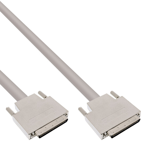 InLine® SCSI U320 cable, 68pin micro Centronics (VHD) male / male, 0.9m