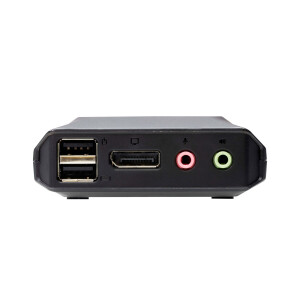 ATEN CS52DP 2-Port USB-C DisplayPort Hybrid Cable KVM Switch