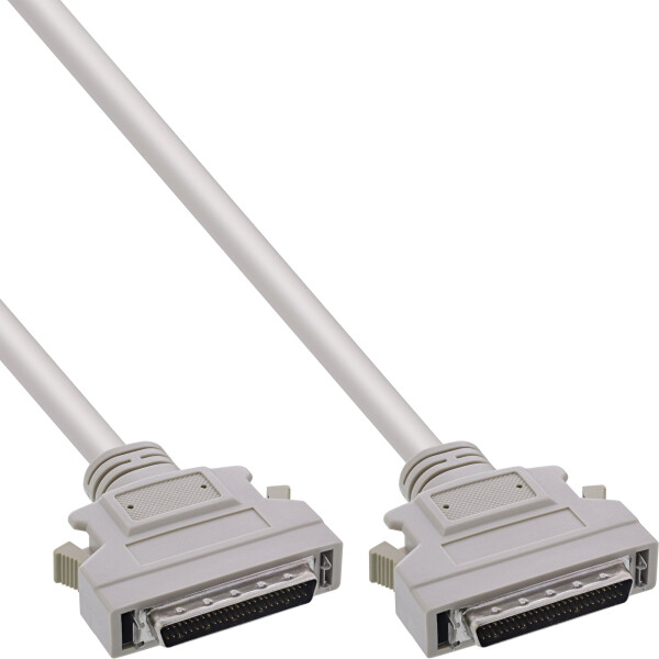 InLine® SCSI II Cable 50 Pin mini Sub-D male to male 1m