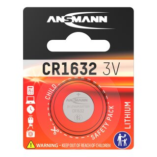 ANSMANN 1516-0004 Button cell CR1632 3V Lithium