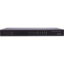 InLine® Gigabit Network Switch 16-Port, 1Gb/s, 19" 1U, metal, fanless
