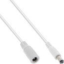 InLine® DC extension cable, DC plug male/female...