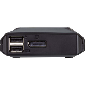 ATEN US3312 2-Port USB-C 4K DisplayPort KVM-Switch with...