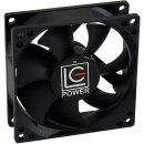 LC Power LC-CF-80, Lüfter 80x80x25mm, Hydrolager,...