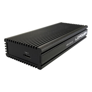 LC-Power LC-M2-C-NVME-2X2 M.2 NVMe SSD Enclosure, USB 3.2...