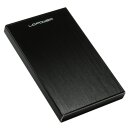 LC-Power LC-25U3-Becrux-C1, external 2.5" USB 3.2 gen.2x1 type C hard drive enclosure, black