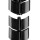 InLine® Kabelkanal flexibel, vertikal für Tische, 2 Kammern, 0,80m, schwarz