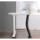 InLine® Kabelkanal flexibel, vertikal für Tische, 2 Kammern, 0,80m, schwarz