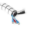 InLine® Kabelkanal flexibel, vertikal für...