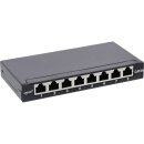 InLine® Patch panel Cat.6A 0.5U 8-port, table/wall...