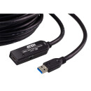 ATEN UE331C Verlängerungskabel, USB 3.2 Gen1, USB-A Stecker zu USB-C Buchse, 10m