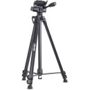 InLine® Stativ für Digitalkameras und Videokameras, Aluminium, schwarz, Höhe max. 1,73m