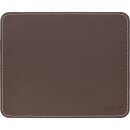 InLine® Mouse Pad Premium PU Leather 255x220x3mm brown
