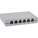 InLine® Patch panel Cat.6A 0.5U 6-port, for...