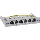 InLine® Patch panel Cat.6A 0.5U 6-port, for...