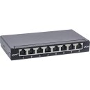 InLine® Patch panel Cat.6A 0.5U 8-port, for...