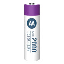 ANSMANN 1312-0036 Li-Ion rechargeable batteries Mignon AA type 2000 (min. 1800 mAh) 4-pack box