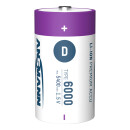 ANSMANN 1314-0005 Li-Ion rechargeable batteries Mono D type 6000 (min. 5400 mAh) 2-pack box