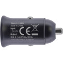 InLine® USB KFZ Stromadapter Power Delivery, 2x USB-C, schwarz