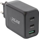 InLine® USB PD power supply, GaN charger, 3-port,...
