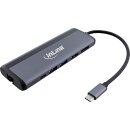 InLine® 8-in-1 USB-C Multihub Dockingstation, HDMI,...