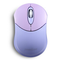 Perixx PERIMICE-802PP, Bluetooth mouse for PC and tablet, cordless, purple