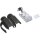 InLine® crimp plugs Cat.6A RJ45 shielded, with bend protection and insertion guide, black, 10pcs. pack