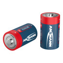 ANSMANN 1514-0000 RED Alkaline-Batteries, Mono (D), 2pcs. pack