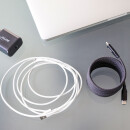 InLine® Magnetic USB-C Kabel, USB-C Stecker/Stecker, 100W, schwarz, 2m