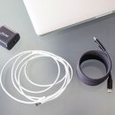 InLine® Magnetic USB-C Kabel, USB-C Stecker/Stecker, 100W, schwarz, 1m