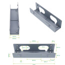 InLine® Mounting Rails / Brackets for 3.5" HDDs