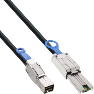 InLine® external Mini SAS HD Cable SFF-8644 to SFF-8088 6Gb/s 0.5m